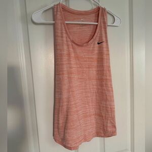 Nike Racerback Tank - Size M, Color Peach
